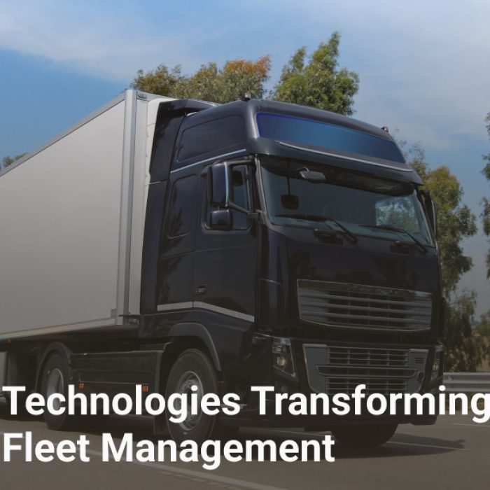 Technologies Transforming Fleet Management