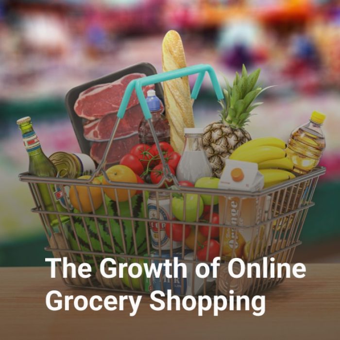 the growth of online grocery shopping